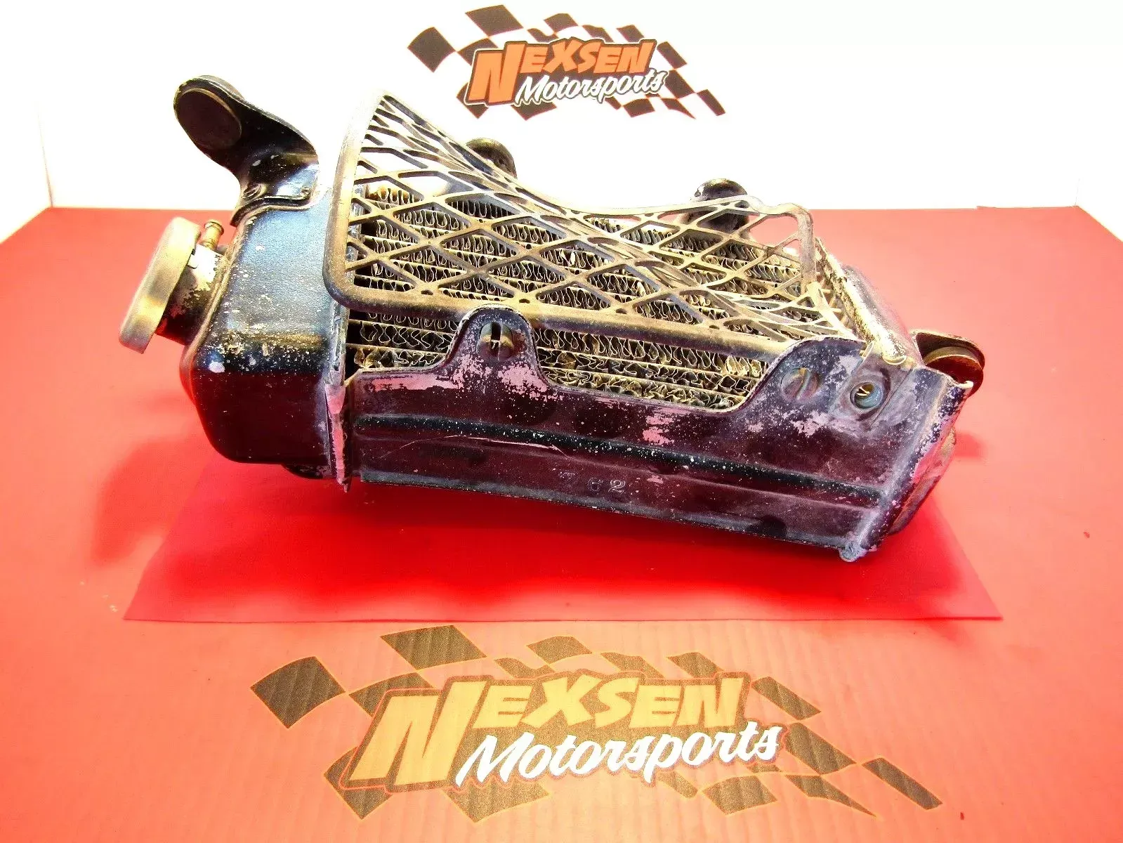 1984 HONDA CR125R RIGHT RADIATOR W CAP 19010-KA3-731