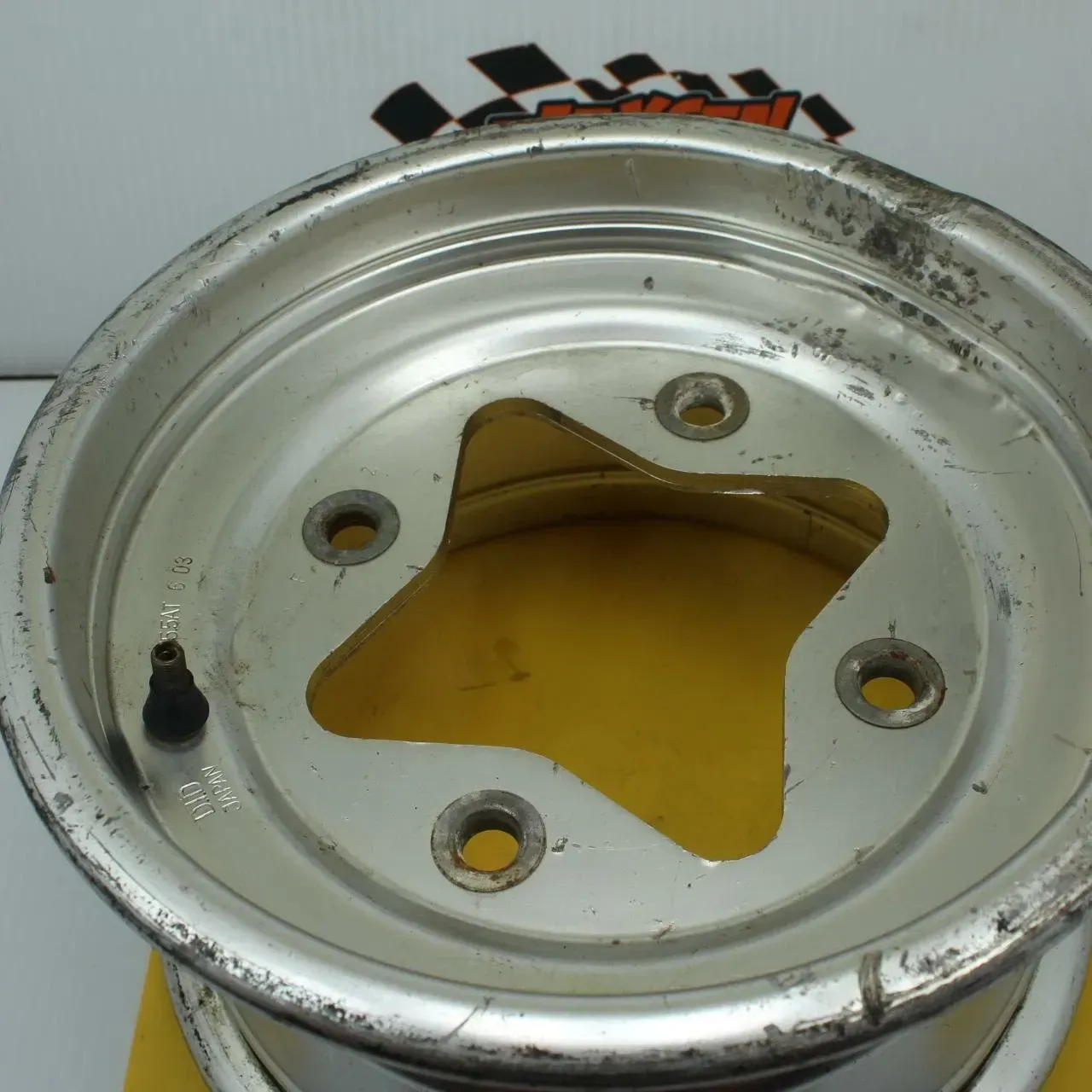 🏁Front Wheel Rim – Fits 1985 Suzuki Quadracer 250