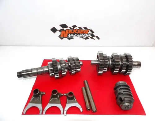 2007 Honda CRF450R Complete Transmission Gear Set Assembly 23210-MEN-A00