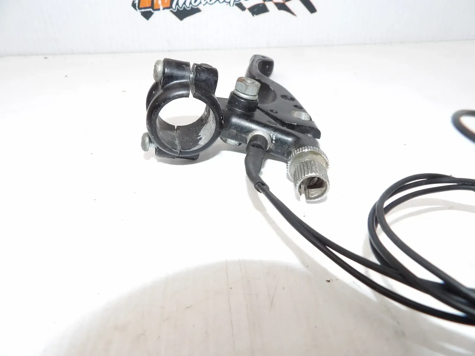 Vintage Dirt Bike / Motorcycle Front Brake Lever Perch w/ Switch & Wires