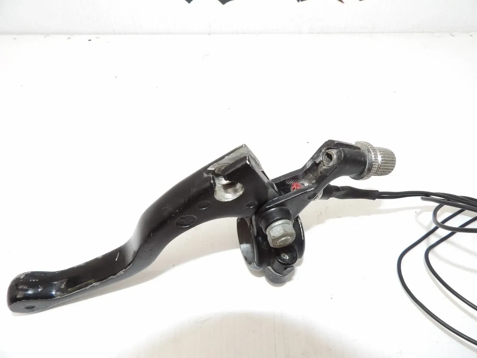 Vintage Dirt Bike / Motorcycle Front Brake Lever Perch w/ Switch & Wires