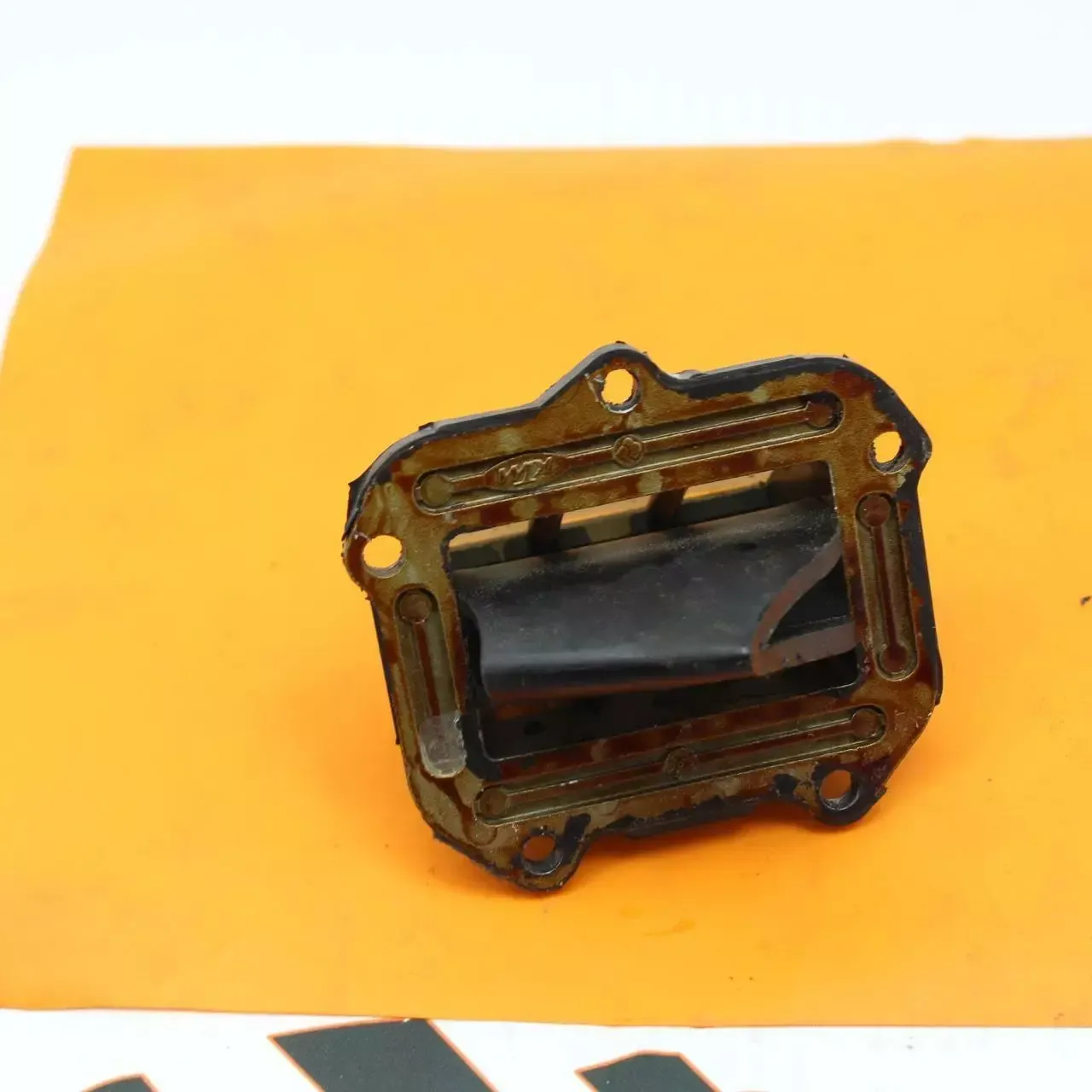 1987 Ktm 250 MXC Enduro Intake Reed Block Valve Assembly