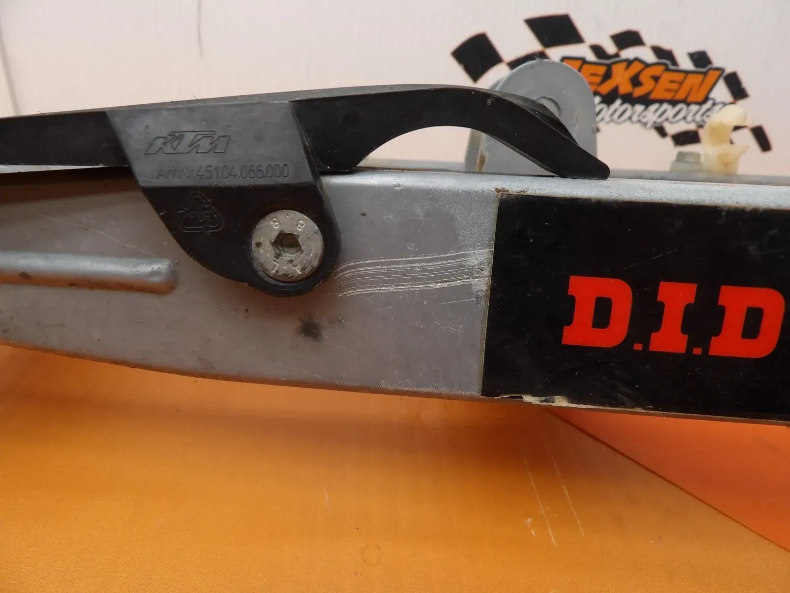 2006 KTM 50 SX Swingarm Rear Suspension Frame Arm 45104030044