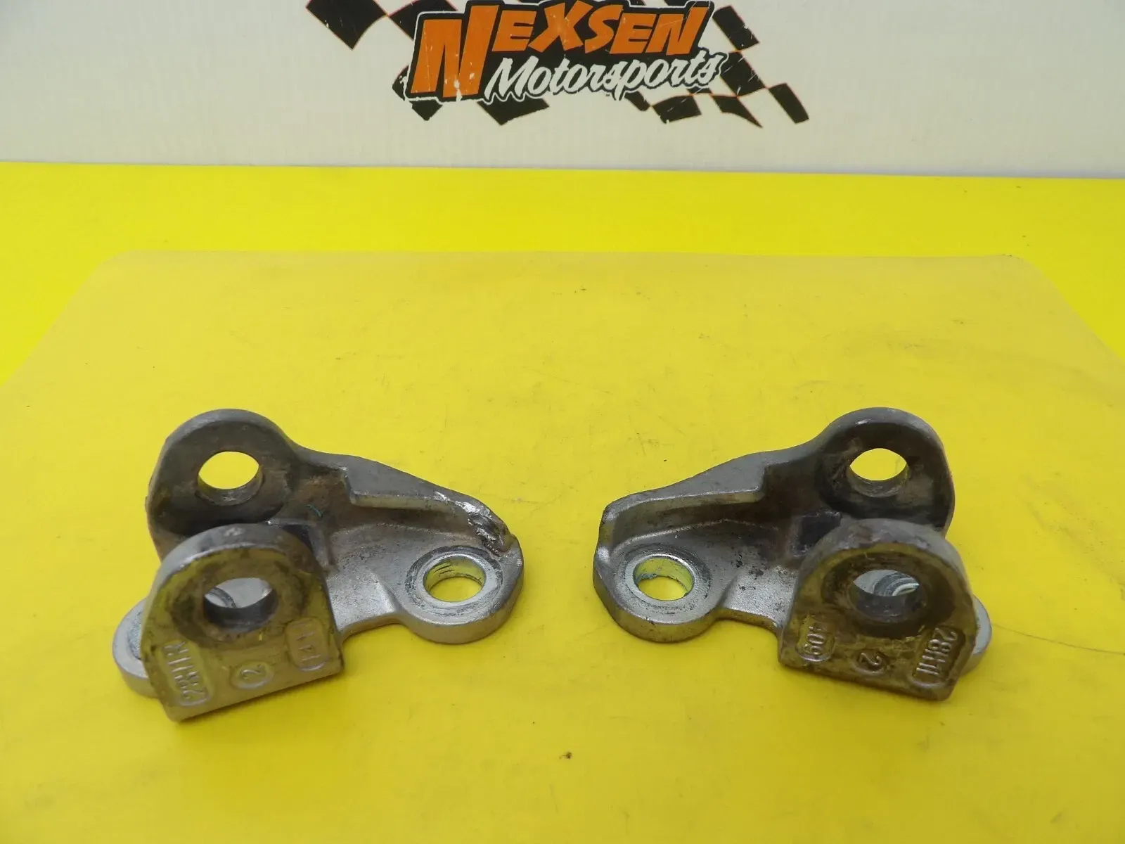 2016 Suzuki RMZ450 Flo Foot Pegs w/ Mounts – Aftermarket Set