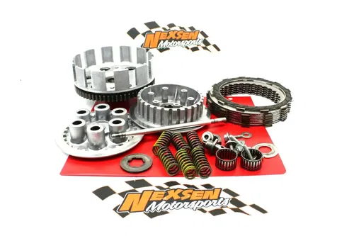 1976 Honda Cr250m Clutch W Plates Basket Hub
