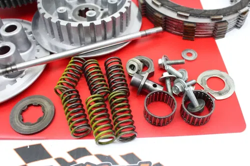 1976 Honda Cr250m Clutch W Plates Basket Hub