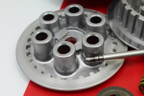 1976 Honda Cr250m Clutch W Plates Basket Hub