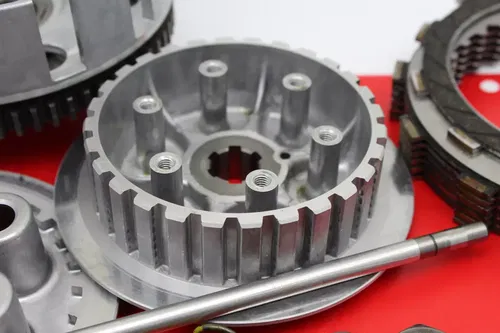 1976 Honda Cr250m Clutch W Plates Basket Hub