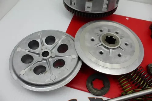 1976 Honda Cr250m Clutch W Plates Basket Hub