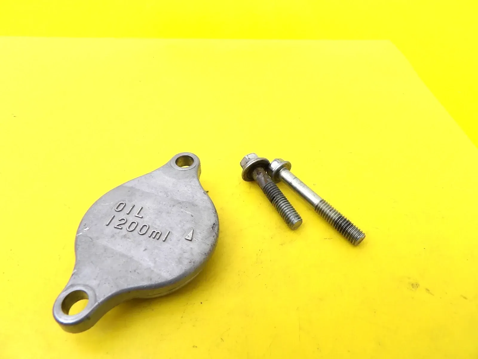 2016 Suzuki RMZ450 Oil Filter Cover Cap W Hardware