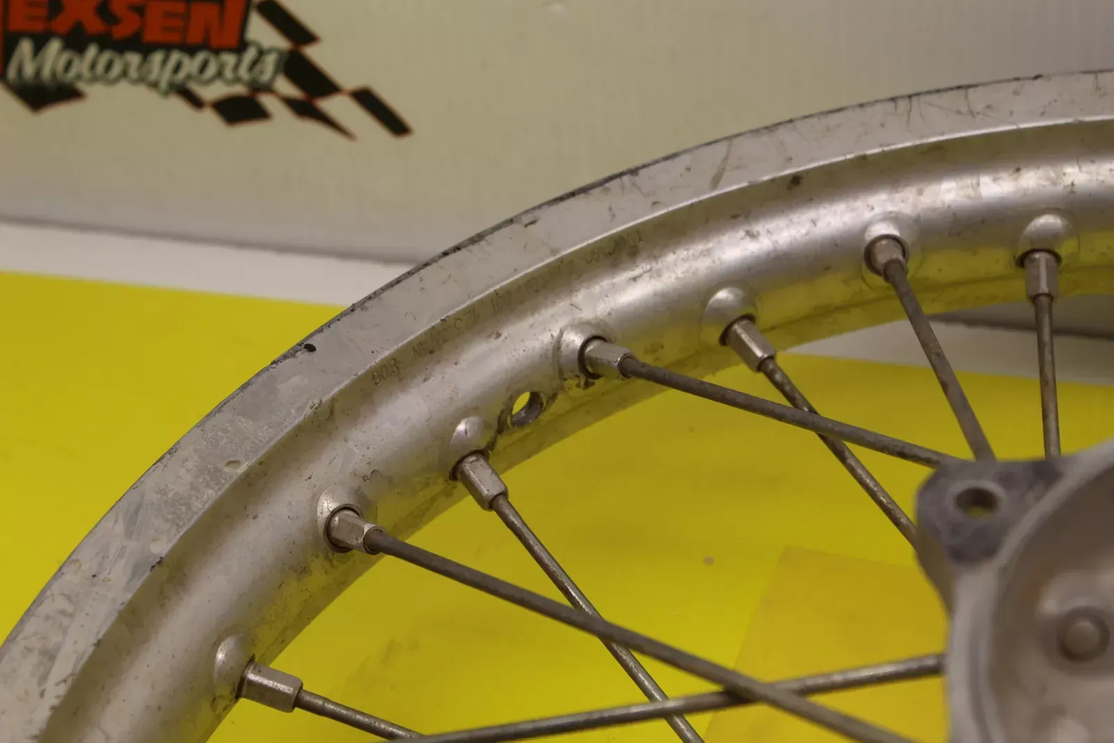 2007 Suzuki Rmz250 Rear Back Wheel Rim