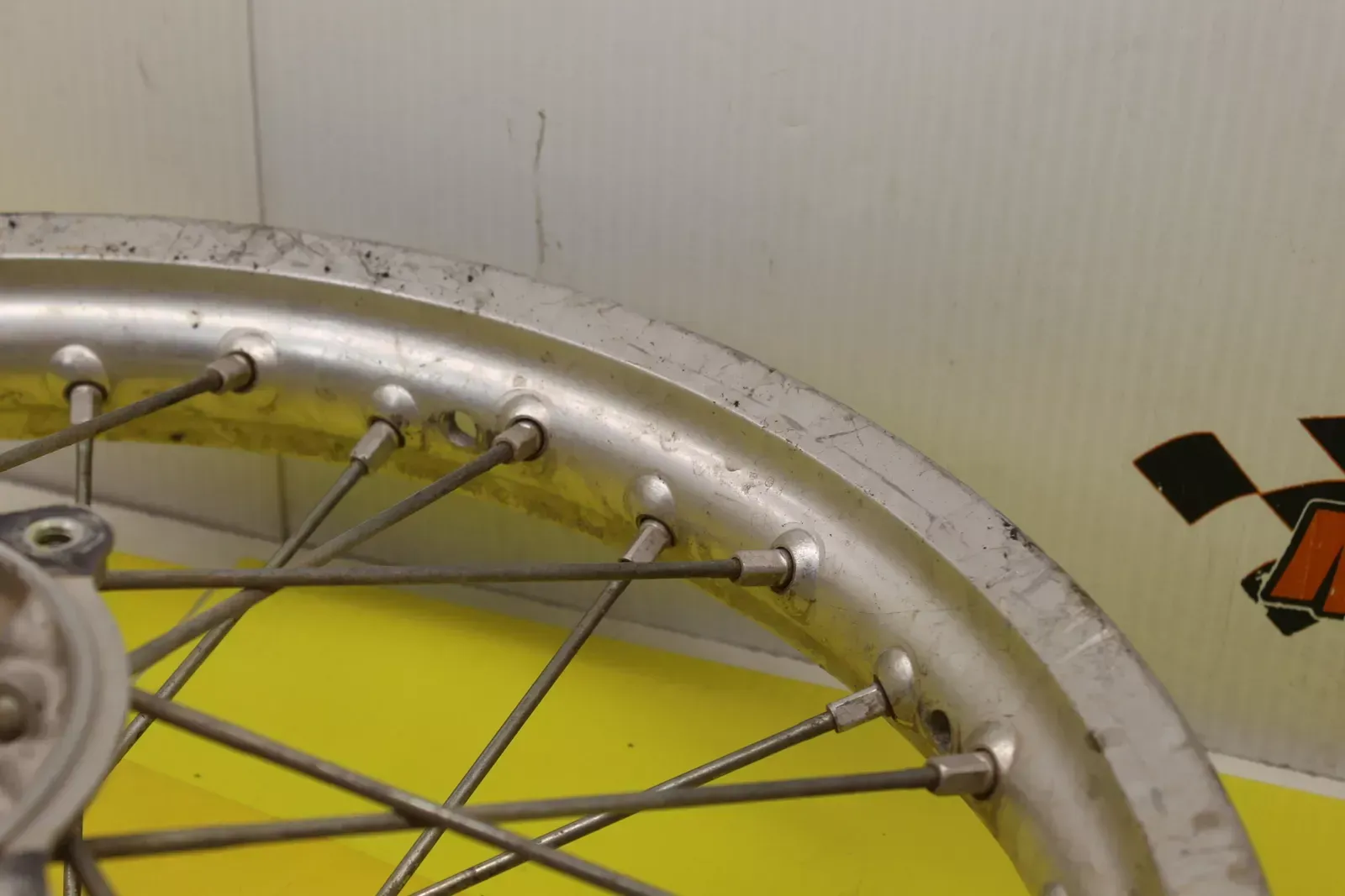 2007 Suzuki Rmz250 Rear Back Wheel Rim
