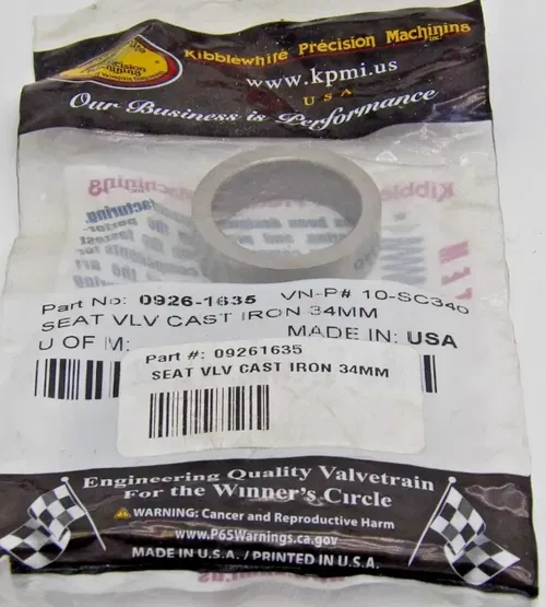 Kibblewhite Valve Seat Cast Iron 34mm 0926-1635