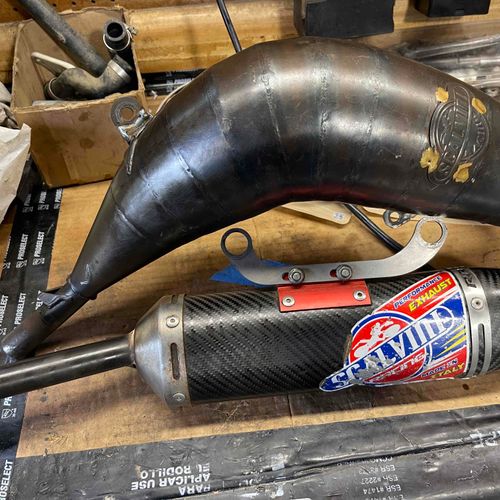 Scalvini Pipe And Carbon Tip Silencer Ktm, Husqvarna