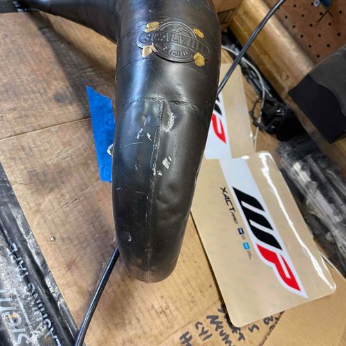 Scalvini Pipe And Carbon Tip Silencer Ktm, Husqvarna