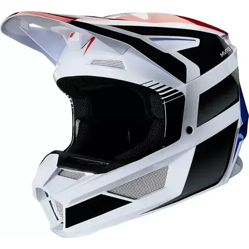 Fox Racing Youth V2 Helmet HAYL - BLUE/RED