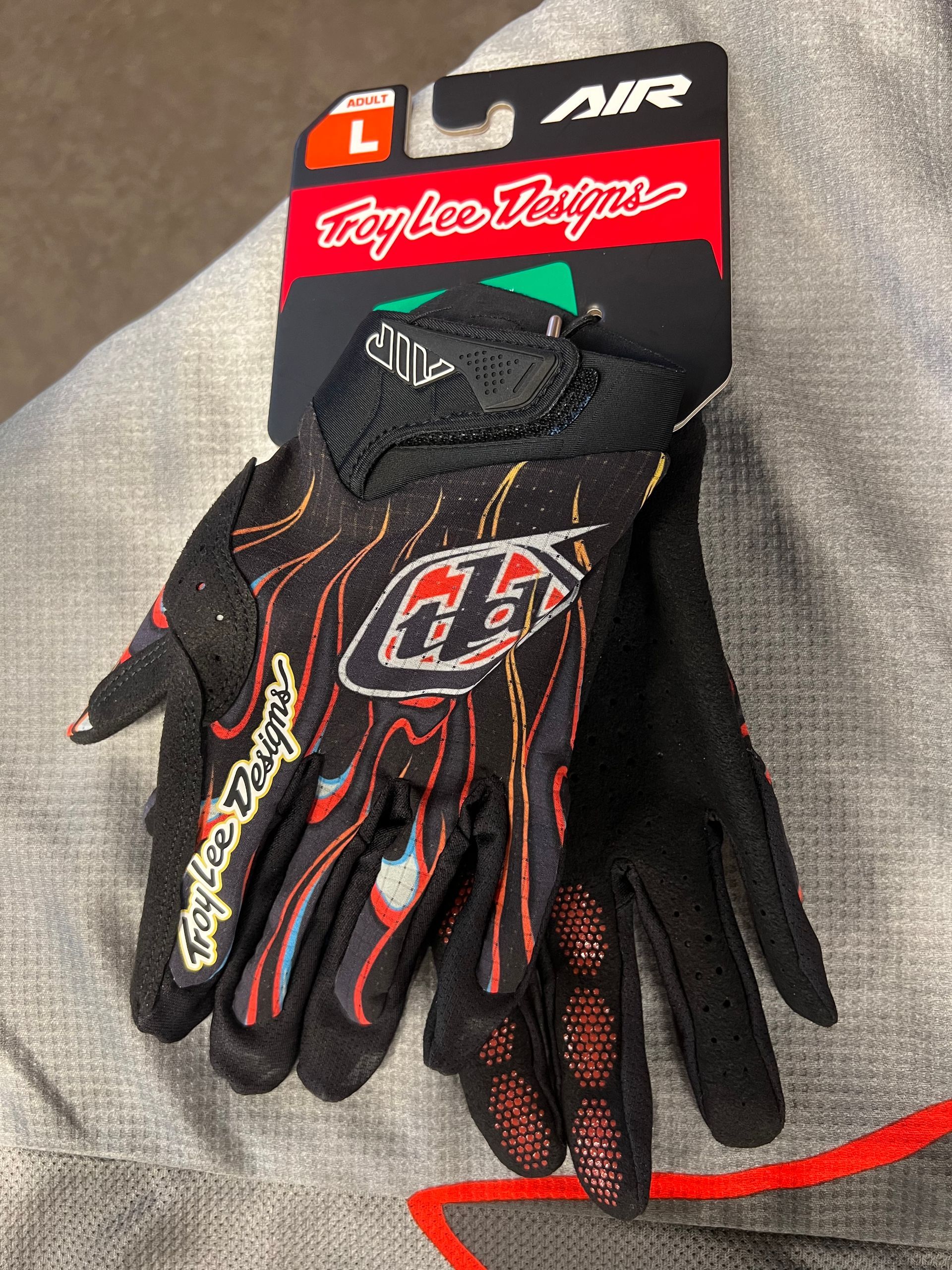 Troy Lee Designs Air Glove - Torched Red/Black