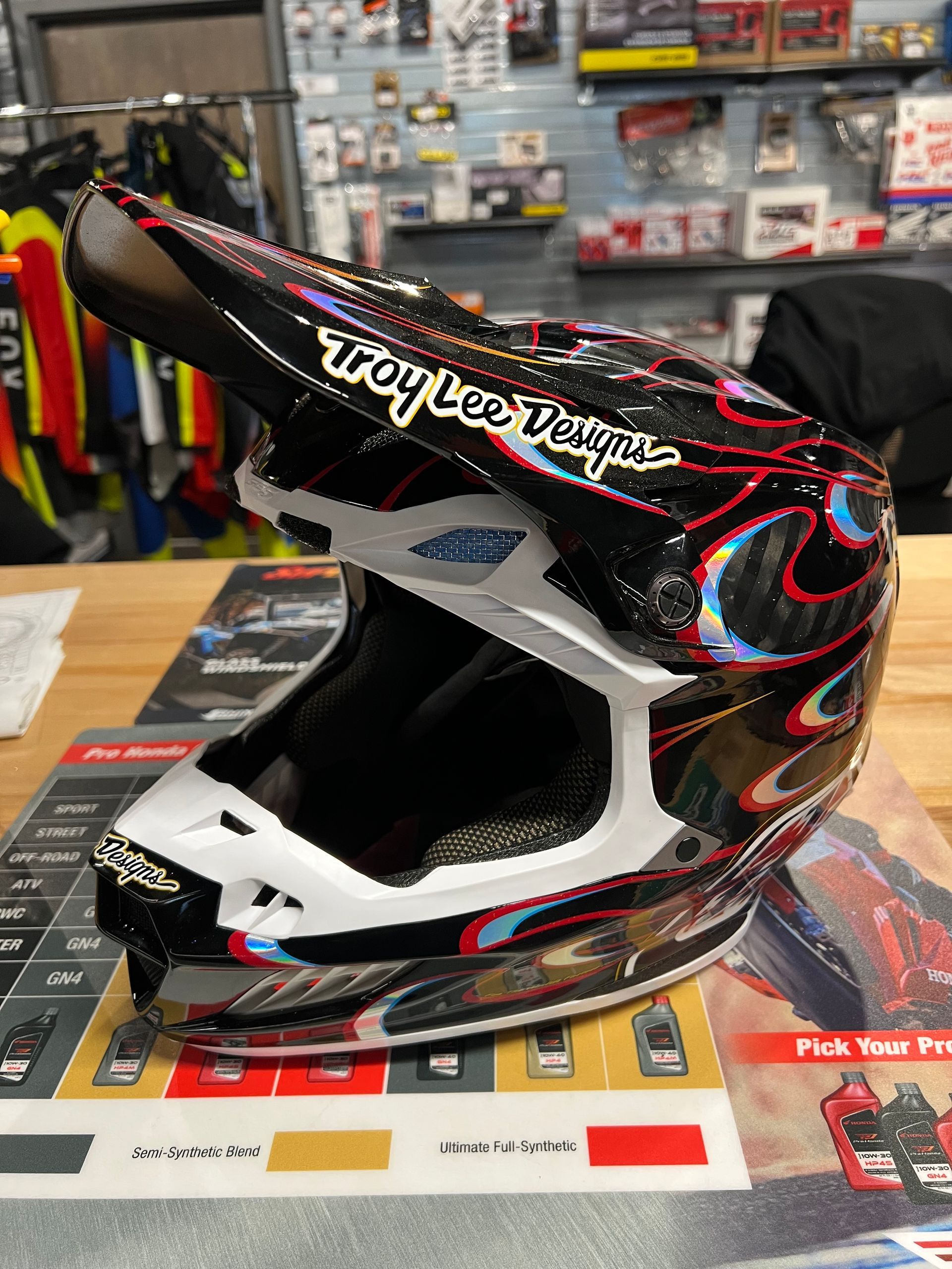 Troy Lee Designs SE5 Carbon Torched Helmet