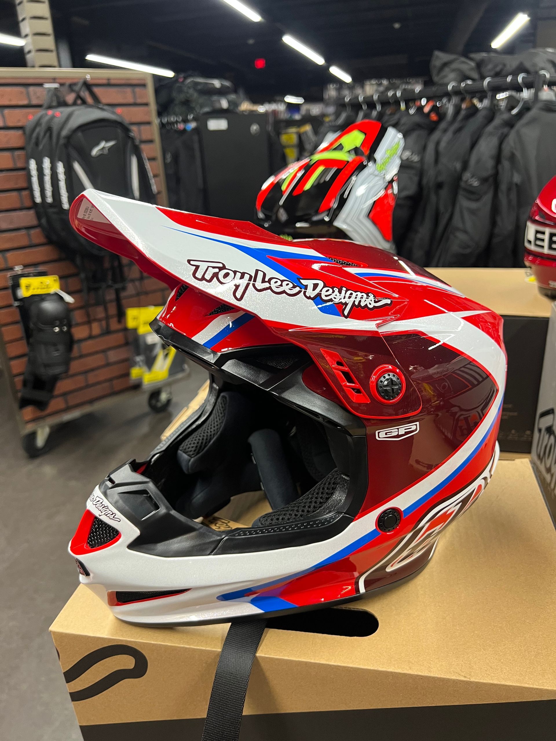 Troy Lee Designs GP Helmet - Shutter Red