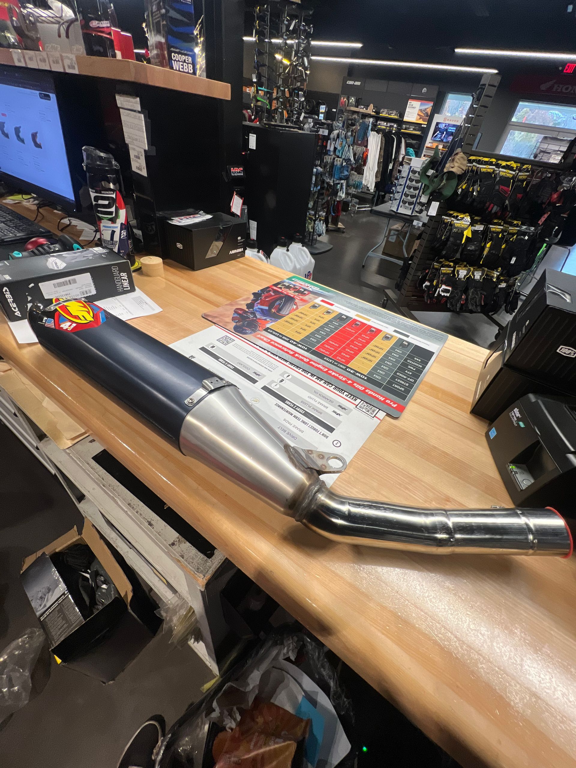 FMF Factory 4.1 RCT Slip-On Exhaust Yamaha YZ450F / FX / WR450F 2019-2026