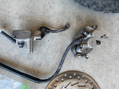 2018 Honda Crf125f Front And Rear Brake Assemly (OEM!!)