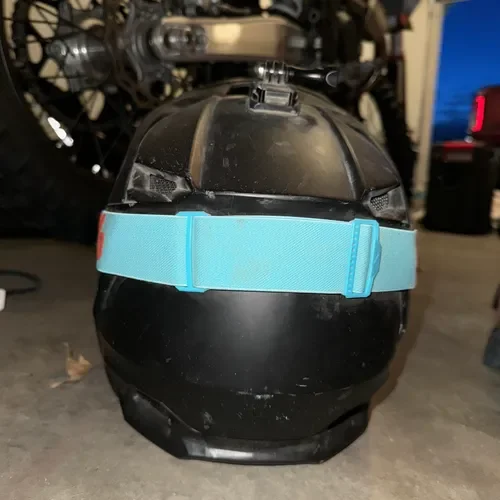 Fox Racing Helmet With Goggles 