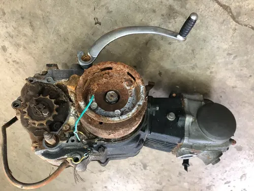 1986 Honda TRX70 Engine LOCKED UP 3