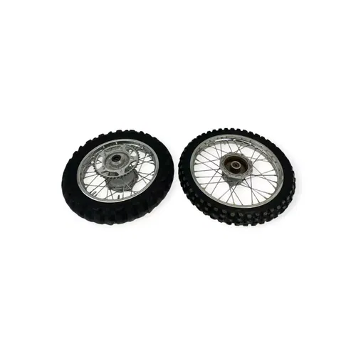 2001 Kawasaki KX60 Front and Rear Wheel Set
