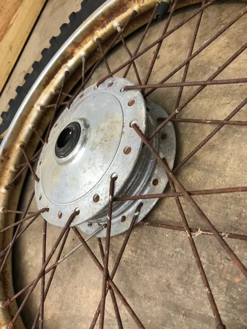 1975 Honda XR75 Front Wheel