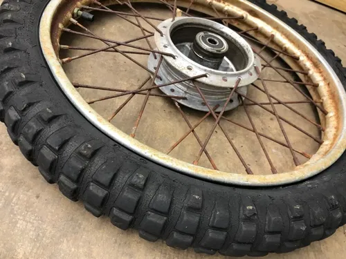 1975 Honda XR75 Front Wheel