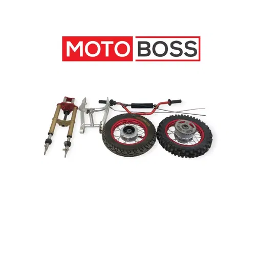 2000 Honda XR50 Tall Front End Kit and Wheel Set with Swingarm
