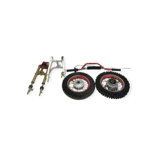 2000 Honda XR50 Tall Front End Kit and Wheel Set with Swingarm