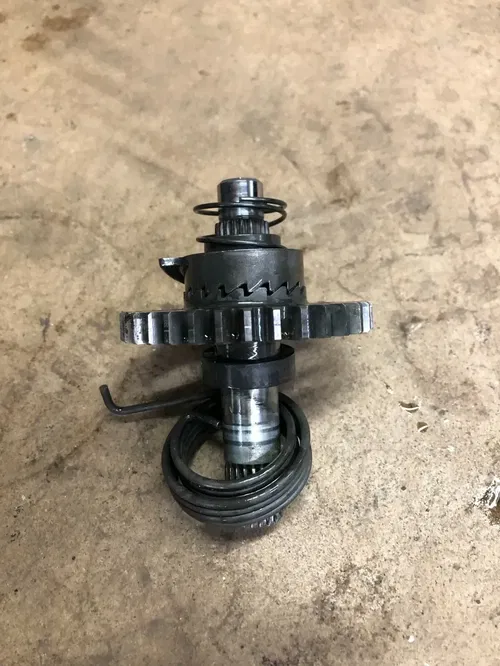 2007 Honda CRF250R Kickstart Mechanism