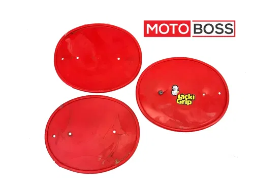 1981 Honda Z50 Number Plate Set (some cracks)