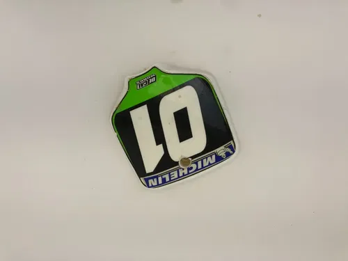 2007 Kawasaki KX65 Front Number Plate
