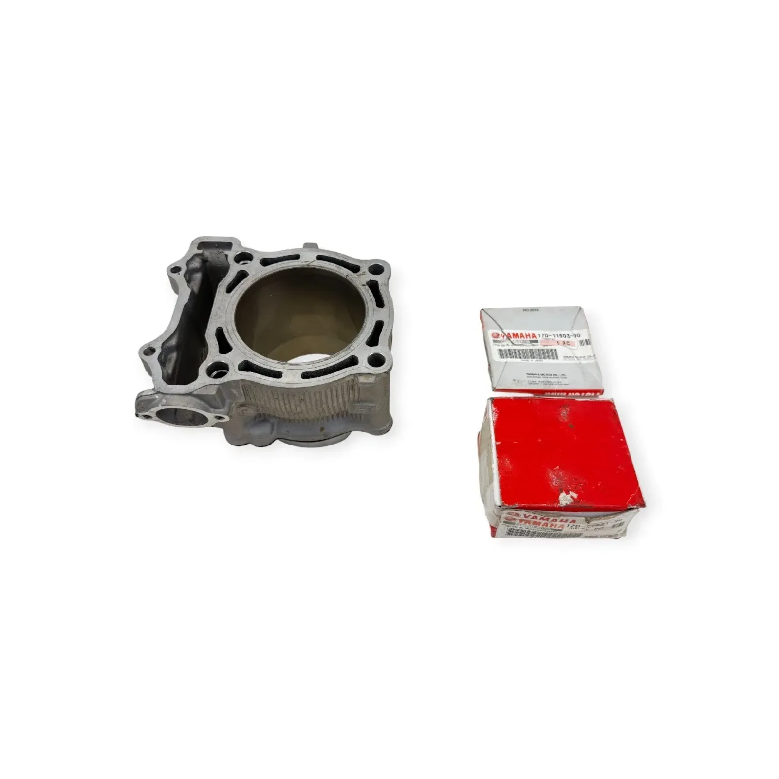 2001-2013 Yamaha YZ250F Cylinder Jug w/ New Stock Bore Piston & Rings OEM Top En