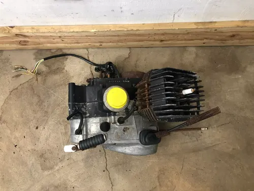 1975 Kawasaki KE100 Engine (Locked Up)