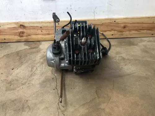 1975 Kawasaki KE100 Engine (Locked Up)