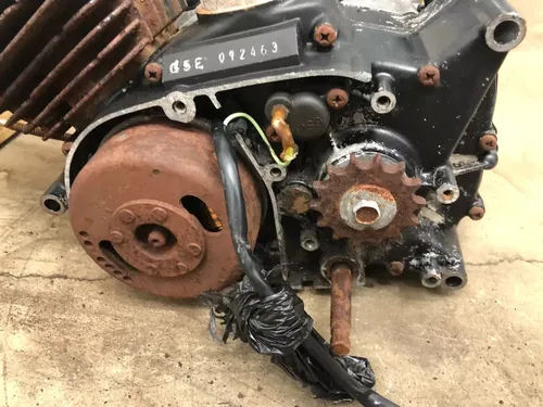 1975 Kawasaki KE100 Engine (Locked Up)