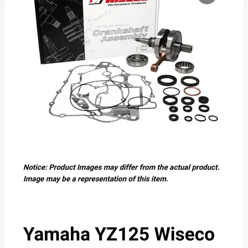 2022 Yz125 Bottom End Weisco Kit Wpc163 Crankshaft 05 - 24