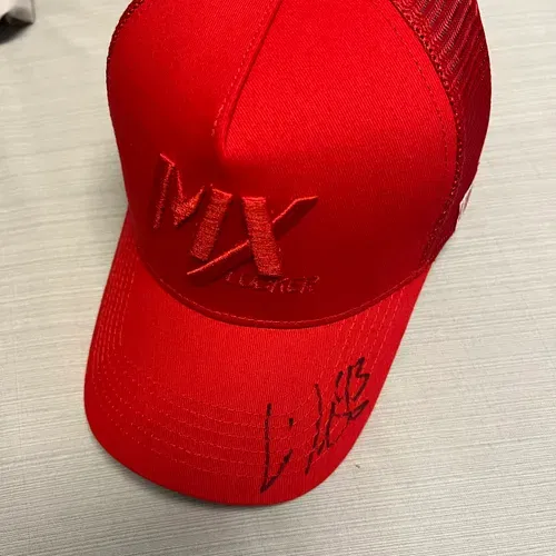 Mx Locker Hat Signed By Levi Kitchen 