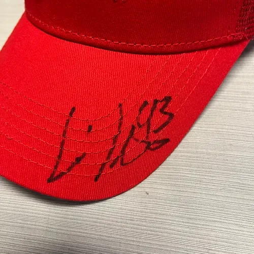 Mx Locker Hat Signed By Levi Kitchen 
