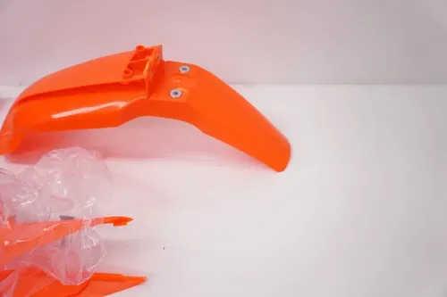 KTM 85 SX Neon Flo Orange Plastic Kit UFO Fenders Side Panel 2018-2024