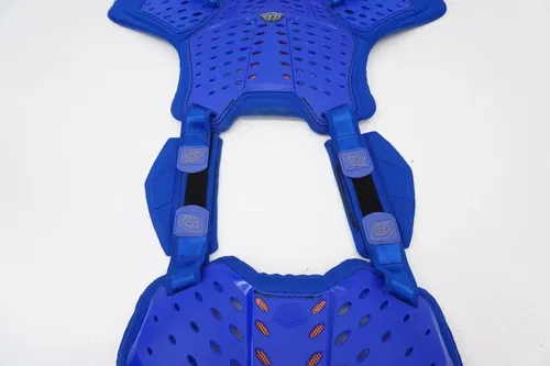 Troy Lee Designs Rockfight Stone Shield Chest Back Protector Blue Mens XL/XXL