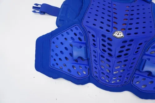 Troy Lee Designs Rockfight Stone Shield Chest Back Protector Blue Mens XL/XXL