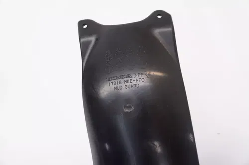 CRF250R CRF450R Splash Guard OEM Mud Flap Black 17218-MKE-AF0 Honda CRF 250 450