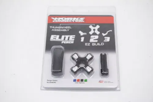 Works Conection Elite Clutch Lever Perch Thumb Wheel Assembly Black M46