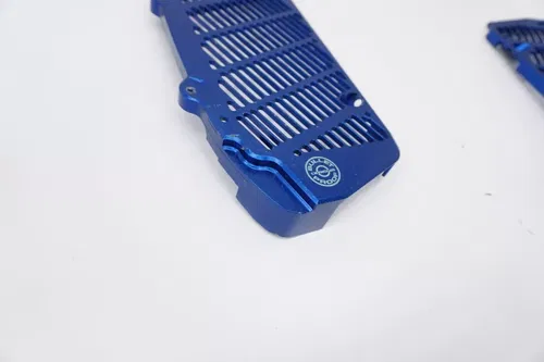 KTM Husqvarna Bullet Proof Designs Radiator Braces Blue FC MC SXF 16-22 M41