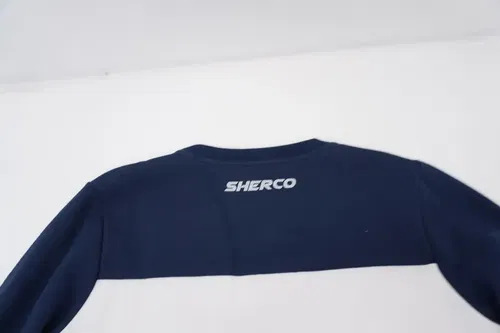 Sherco Racing Sweatshirt Grey Navy Blue Mens Large K8