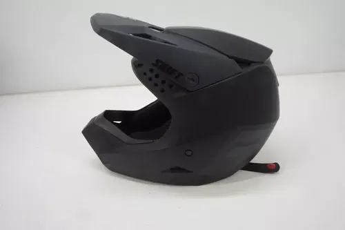 Shift White Label 3 Motocross Helmet Matte Black Size Youth Small ATV Offroad AE